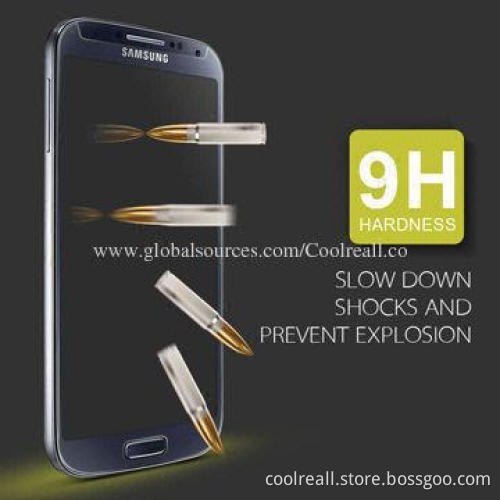 Tempered-glass Screen Protector for Samsung S3/S4, 9H Hardness, 2.5D, Ultra Clear